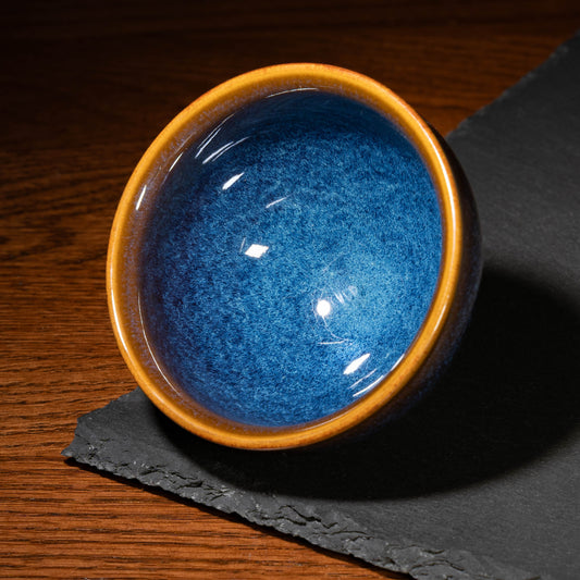 Azul Absoluto  Casa Aurea  Copa para Mezcal y Tequila  Esmalte Liso