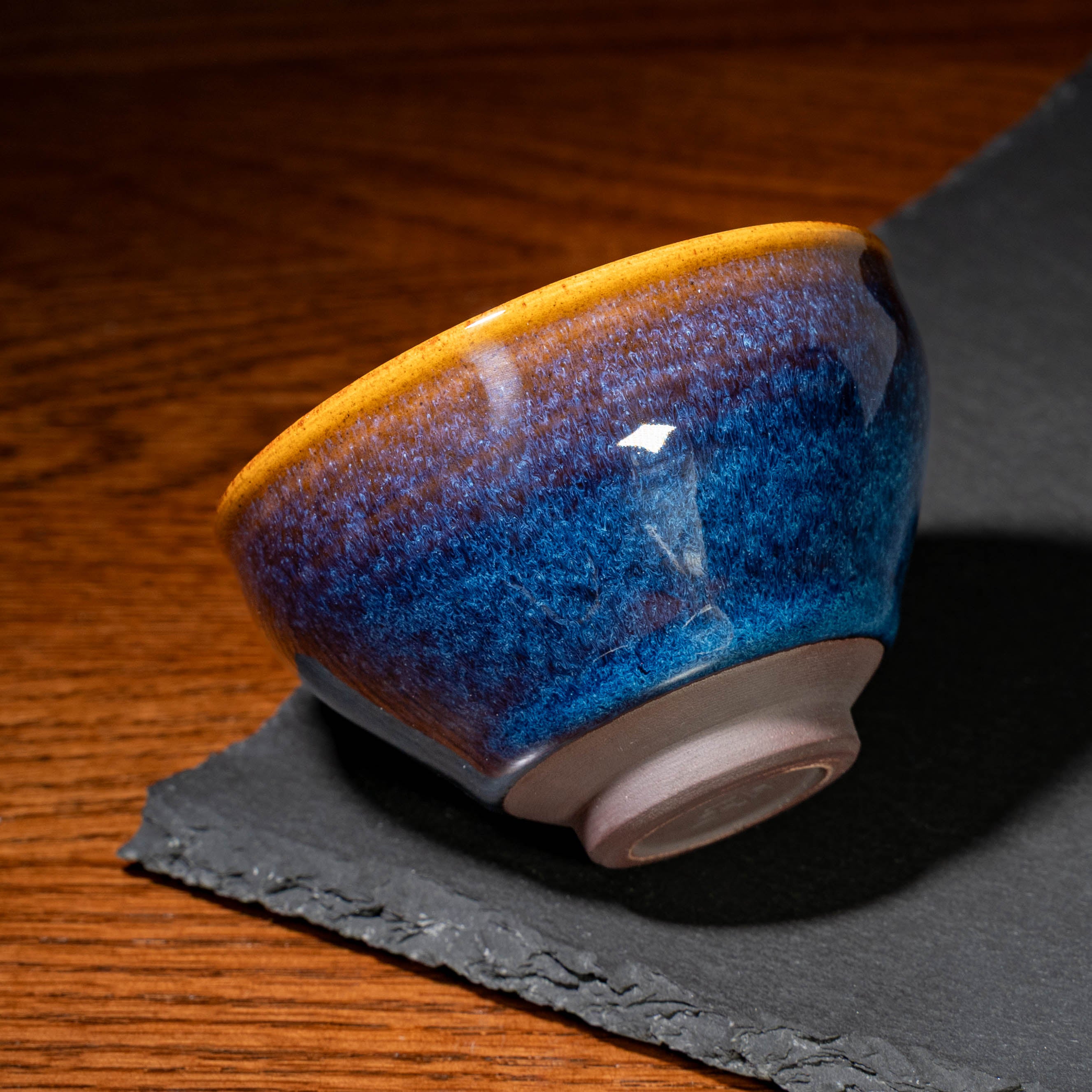 Azul Absoluto  Casa Aurea  Copa para Mezcal y Tequila  Esmalte Liso